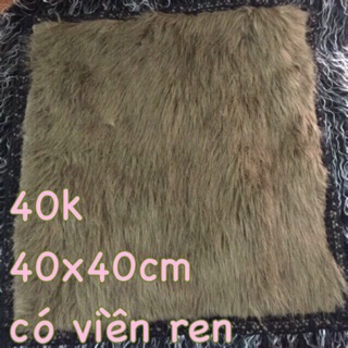 Xả thanh lý thảm lông chụp hình 40x40