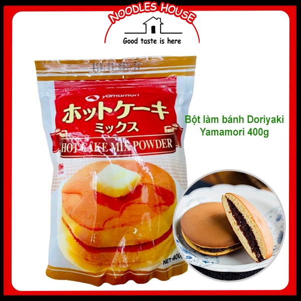 Bột Làm Bánh Doriyaki Hot Cake Yamamori 400g - Yamamori Hot Cake Mix Powder 400g