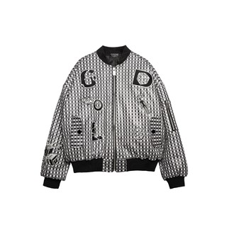 Áo bomber 'GOLDIE CHECKED' kẻ caro