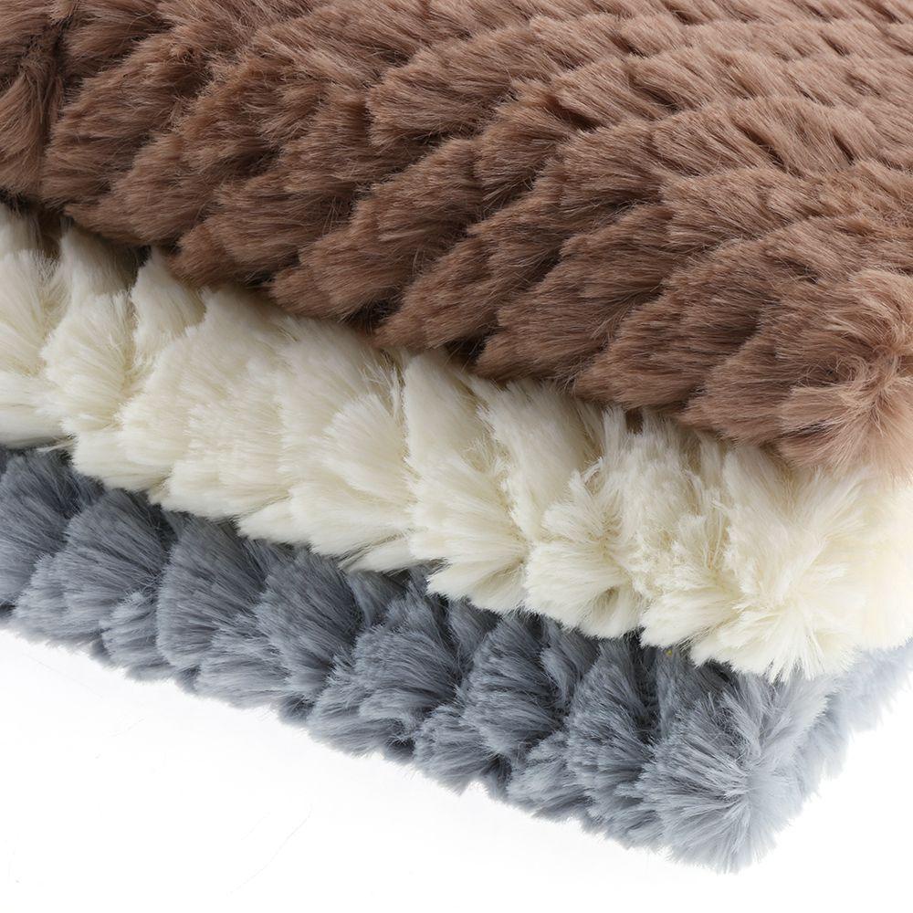 MUVAKO Khăn Choàng Cổ Vải Cashmere Màu Trơn Giữ Ấm Cho Nữ