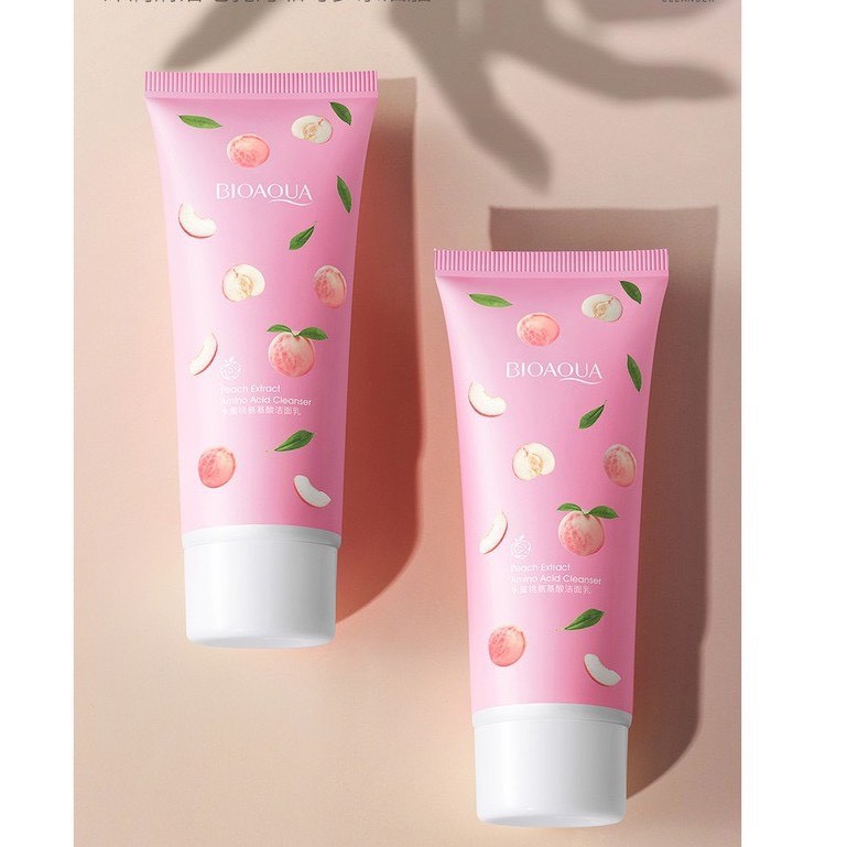Sữa Rửa Mặt ĐÀO TƯƠI BIOAQUA