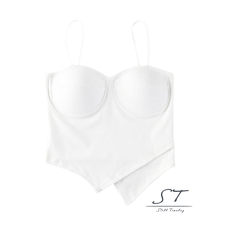 Áo Cổ Chữ V Không Tay MàU SắC Lạ MắT ThờI Trang SàNh ĐiệU Cho Nữ