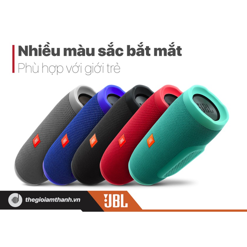 [ Hàng Mới Về] Loa JBL Bluetooth Charge 3 Mini Đủ Màu Sắc , Âm Thanh Siêu Trầm - BH 1 đổi 1