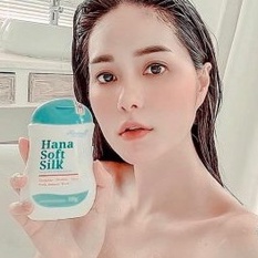 Dung dịch vệ sinh phụ nữ  Freeship  Hana Soft Silk hỗ trợ làm hồng vùng kín, sạch thơm khử mùi giảm ngứa