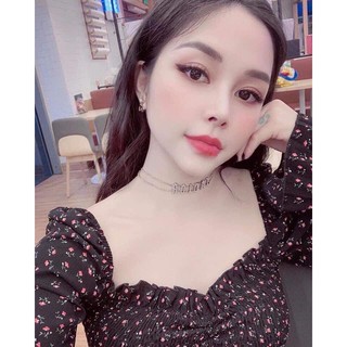 Vòng Cổ Đẹp Chocker Jadior Hot 2020 Hợp Kim Cá Tính Sang CK100-GH