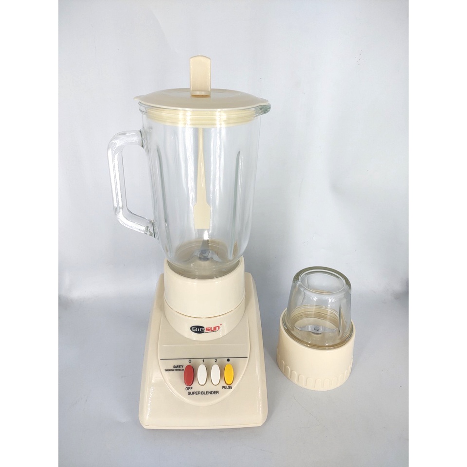 Máy Xay Sinh Tố Bigsun BB-179 Cối Thủy Tinh 1.25 Lít - Hàng Chính Hãng (Bảo Hành 12 Tháng)