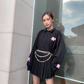 YẾM 2N1 VER 2 NATTHY HAPPY ĐEN BY NATTHYSTYLE