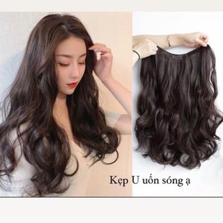 Tóc kẹp U uốn xoăn sóng