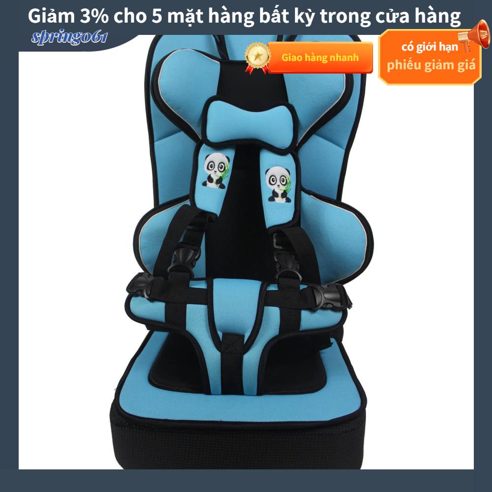 Spring061 Ghế ngồi ô tô tăng cường lưng cao dành cho trẻ sơ sinh có thể chuyển đổi bằng Polyethylene Di động bé