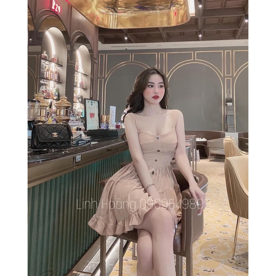 VÁY 2S TẦNG BÈO 2 MÀU CHO NỮ | BigBuy360 - bigbuy360.vn