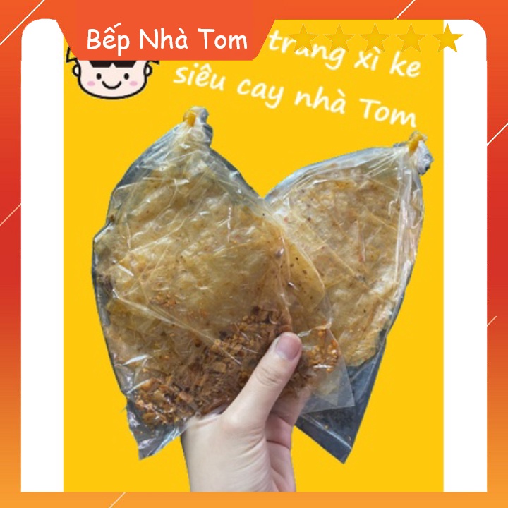 Bánh tráng xì ke muối nhuyễn Tây Ninh siêu cay siêu nghiện - Bếp nhà Tom chuyên đồ ăn vặt (Bánh tráng nghệ sĩ)