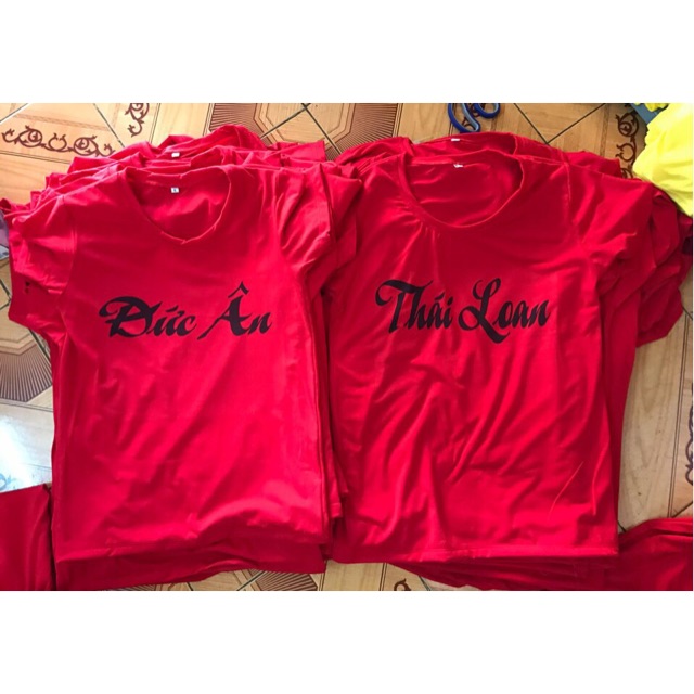 Áo in tên cá nhân- 5 áo 