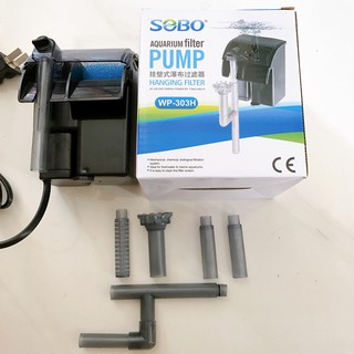 Sobo WP-303h 10W Máy Lọc Thác, Lọc Treo Cho Hồ Cá Cảnh, trang trí, tinh tế, chuyên nghiệp