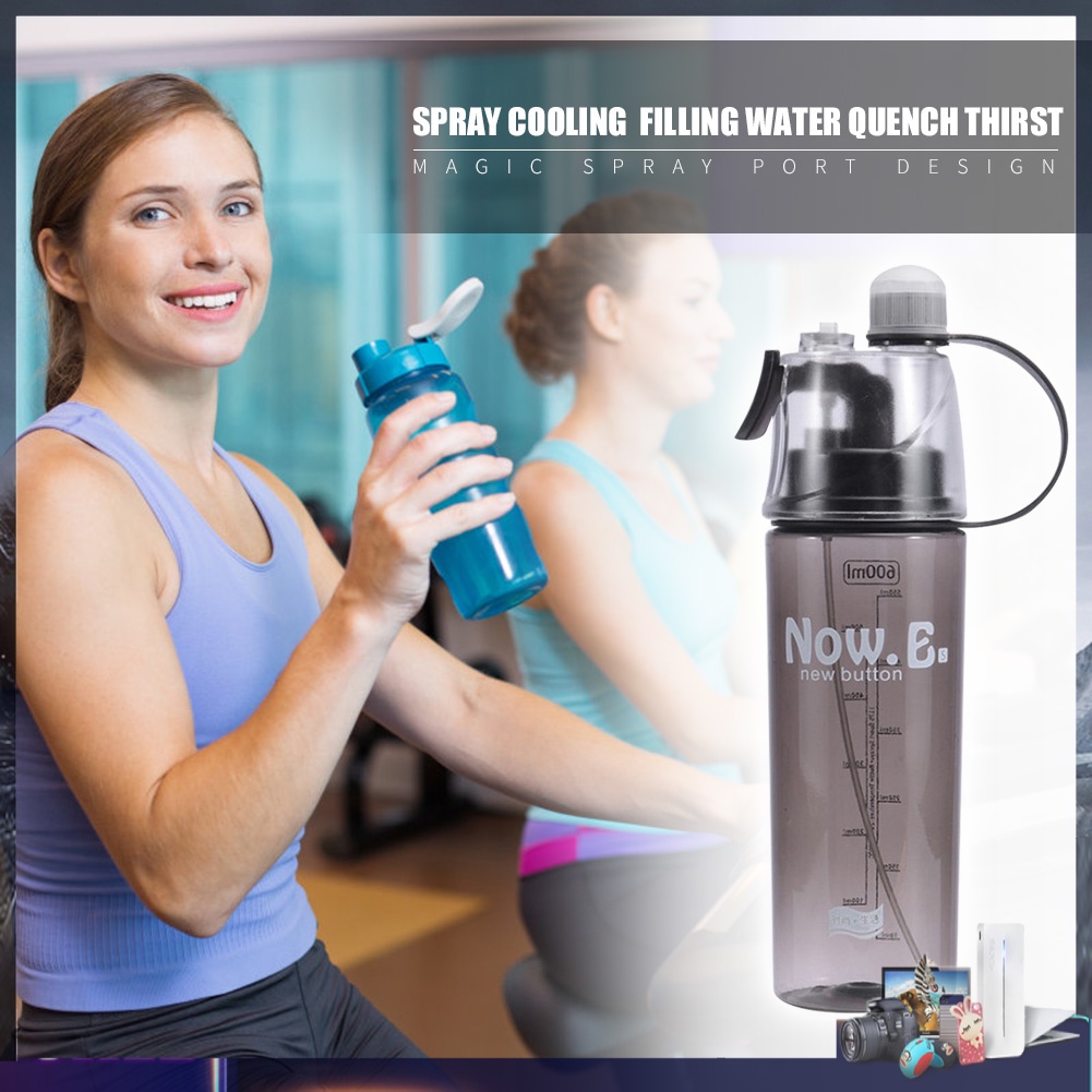 Bình đựng nước thể thao tiện dụng dung tích 600ml