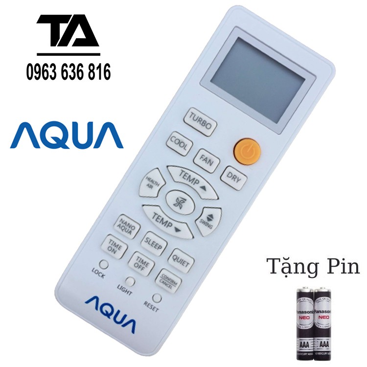 [ FREESHIP 50K ] Remote Điều khiển điều hòa Aqua - Chính Hãng