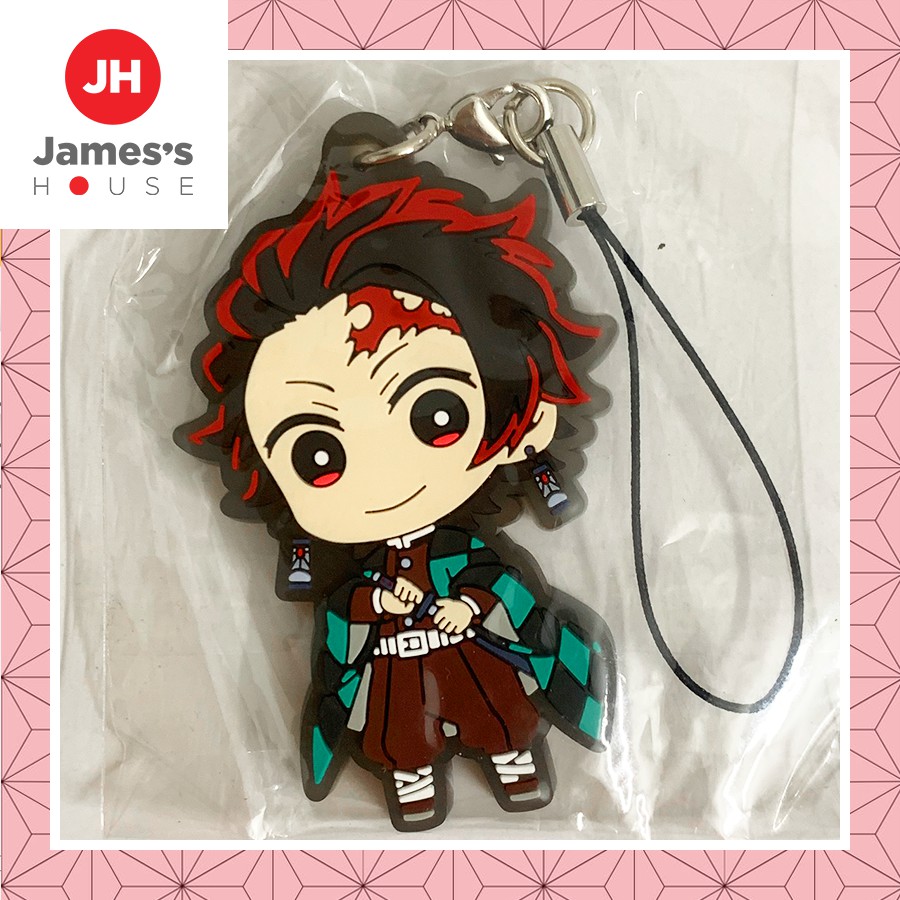 Móc Khóa Anime Thanh Gươm Diệt Quỷ Tổng Hợp Cực Kỳ Dễ Thương - Ichiban Kuji Rubber Keychain, chính hãng Nhật Bản