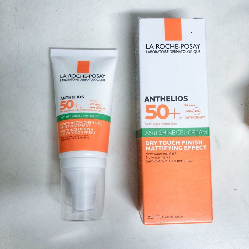 Kem chống nắng kiềm dầu La Roche Posay Anthelios XL Dry Touch Gel Cream Non-Perfumed SPF 50+ ( 50mL ) | BigBuy360 - bigbuy360.vn