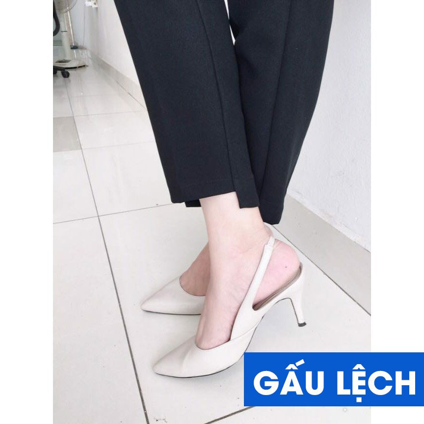 Quần Tây Nữ 💓Freeship💓 Quần Baggy Công Sở Học Sinh Dài 9 Tất Màu Đen