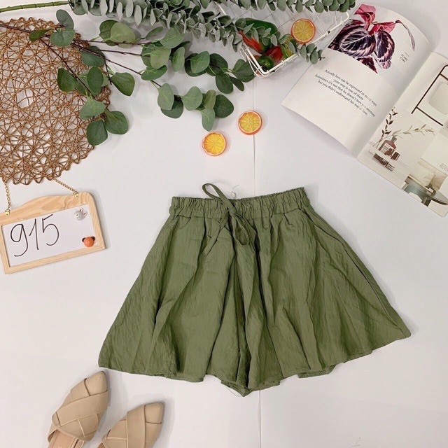 Quần sọt giả váy