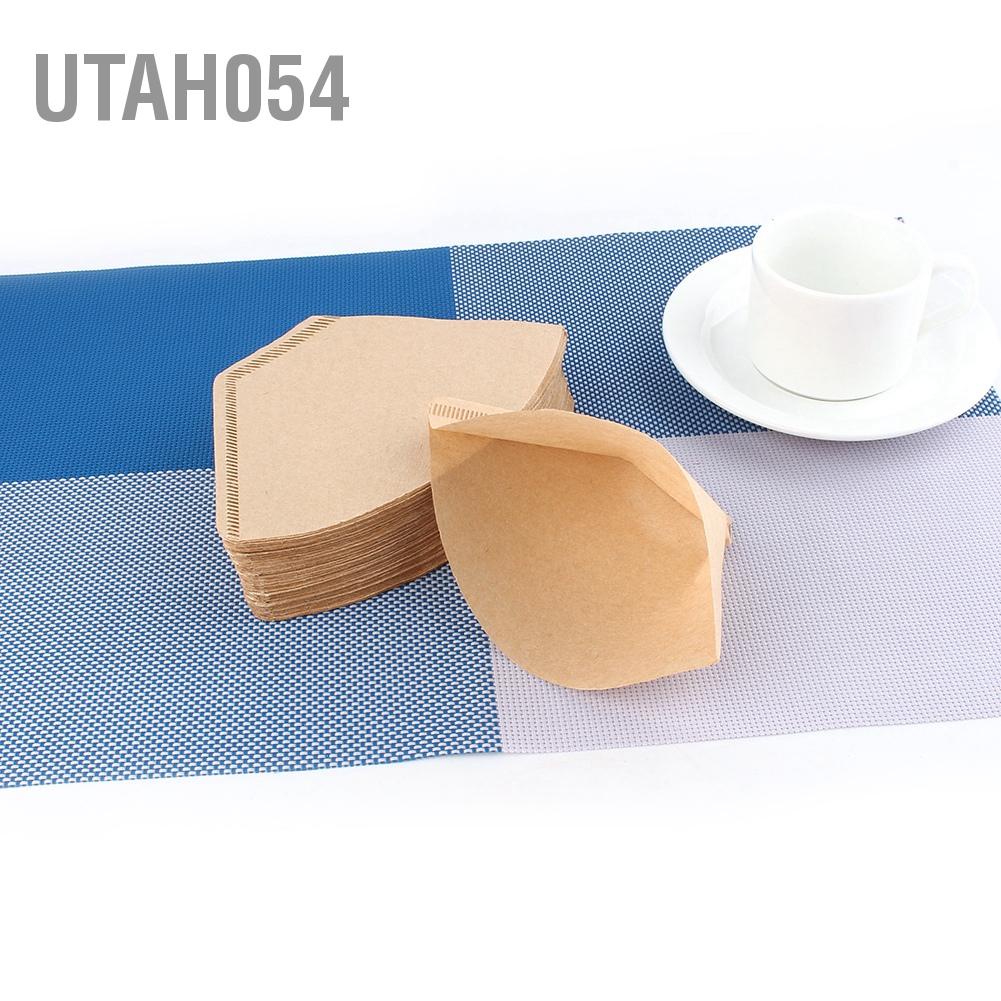 Utah054 100x Giấy lọc cà phê không tẩy trắng