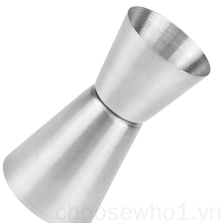 Cốc đong hai đầu bằng thép không gỉ 25/50ml