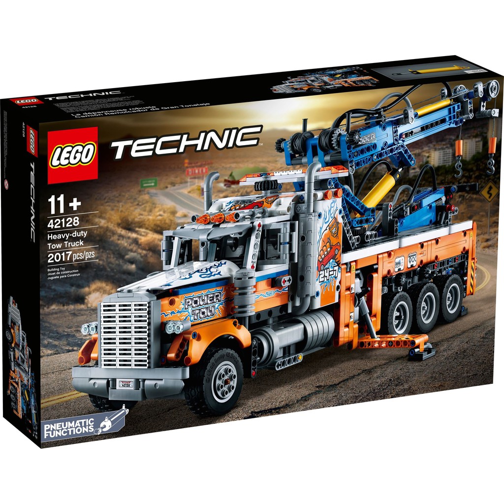 42128 LEGO Technic Heavy-Duty Tow Truck - Đồ chơi xếp hình LEGO kỹ thuật- Xe tải hạng nặng