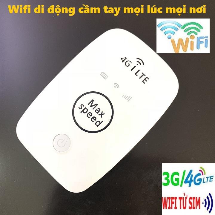 Cục phát wifi 4G MF901 Model mới nhất- Công suất cực đại cho 31 máy kết nối cùng lúc- Bộ phát wifi di động từ sim