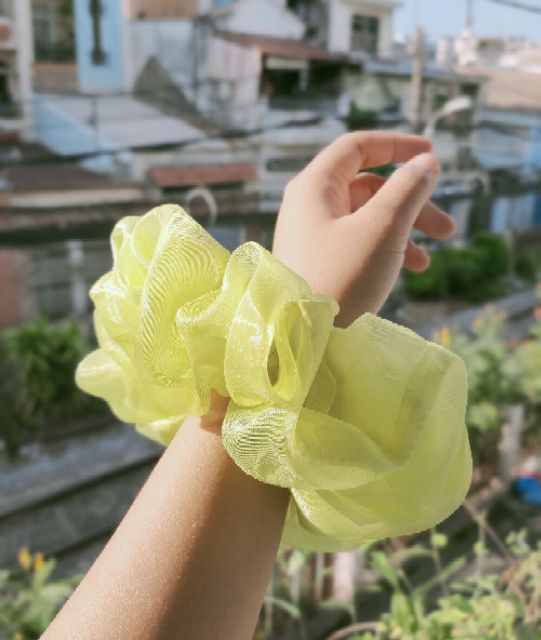 Giant Scrunchies - Dây cột tóc vải Scrunchies