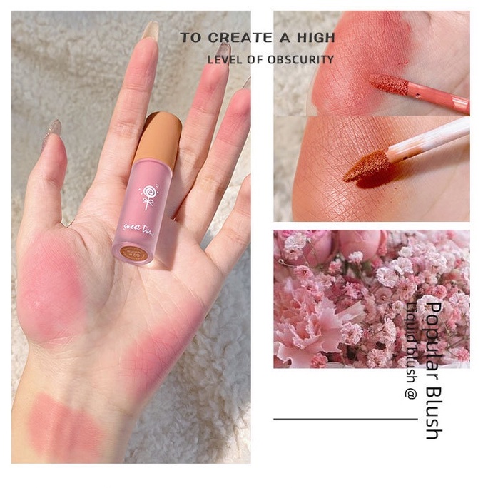 [Hàng mới về] Thỏi Má Hồng Dạng Lỏng Faiccia Tông Màu Hồng Đào Trang Điểm Đa Năng | BigBuy360 - bigbuy360.vn