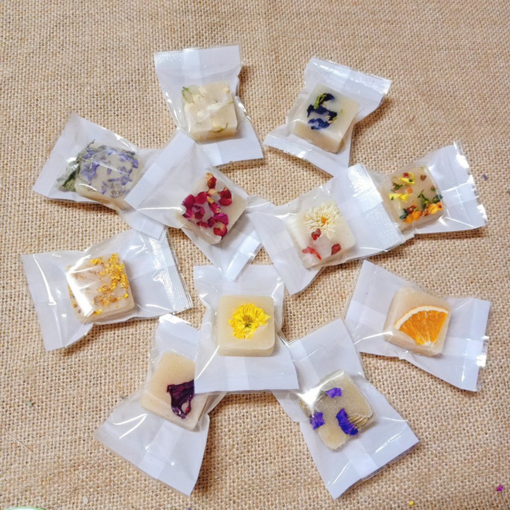 Trà hoa đường viên vuông