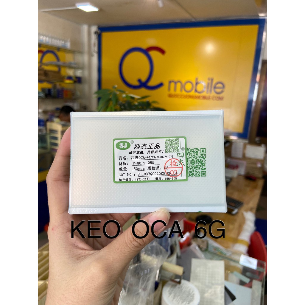 Keo oca ép kính 5G / 6G / 6P (Chính hãng SJ)