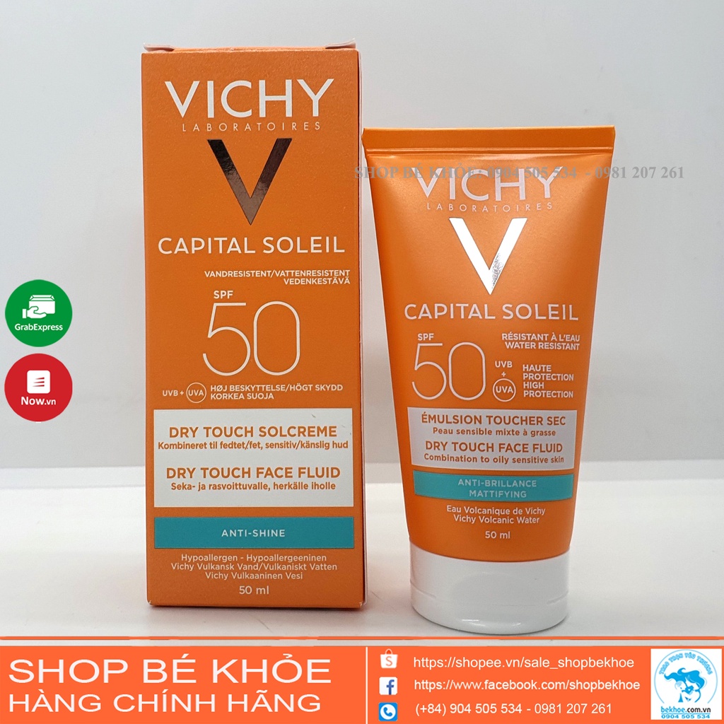 Kem Chống Nắng Vichy dành cho da dầu - Vichy Capital SPF50 50ml