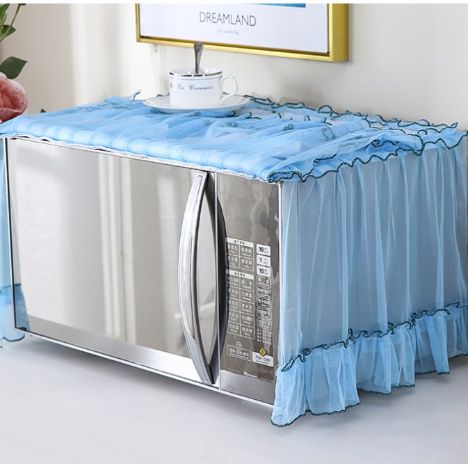 Vỏ Bọc Lò Vi Sóng Chống Bụi Phối Ren Xinh Xắn 365