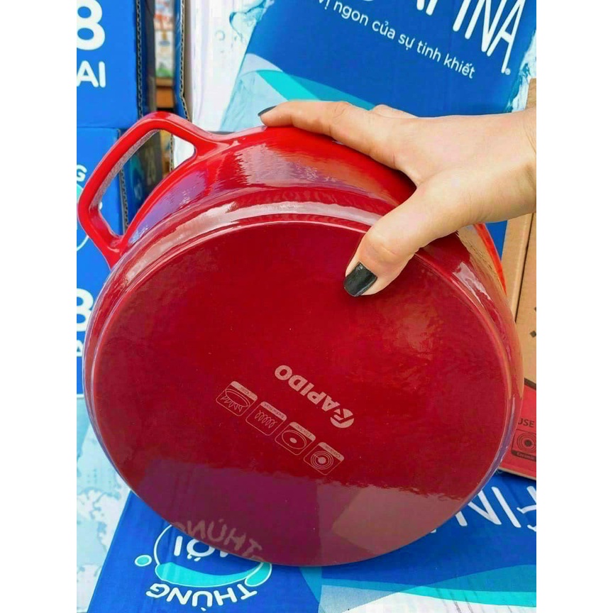 Nồi gang đúc Rapido 24cm 100% chính hãng