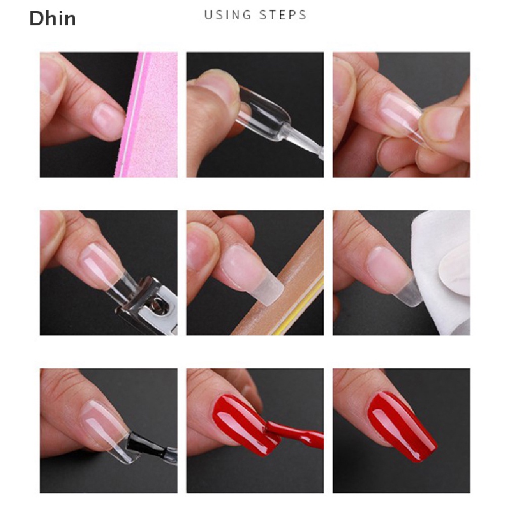 Bộ 120 Miếng Dán Nối Móng Tay Hai Mặt Chuyên Dụng