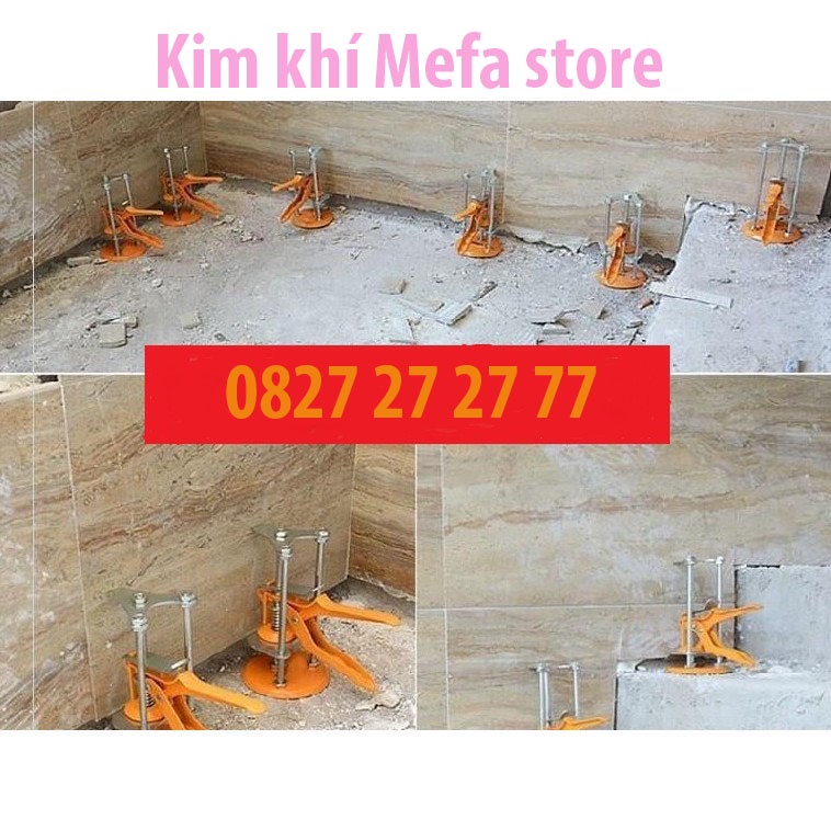 Kích kê gạch, kích nâng gạch ốp lát - Con nâng gạch 3 trụ