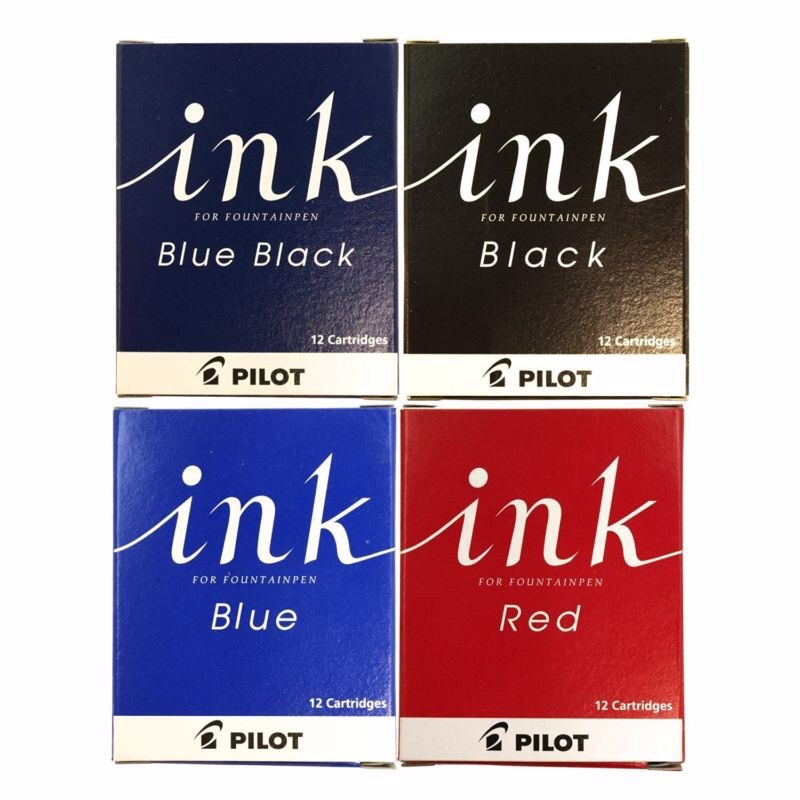 Mực bút máy Pilot dạng ống - 12 Ống