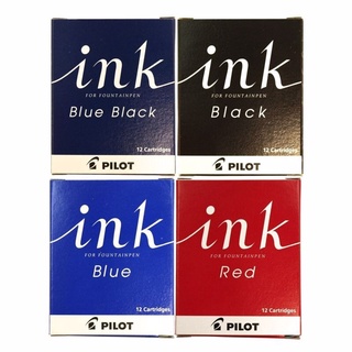 Mực bút máy Pilot dạng ống - 12 Ống