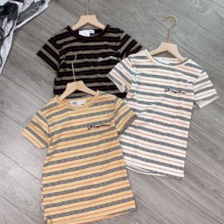 Áo tăm kẻ sọc co giãn 4 chiều