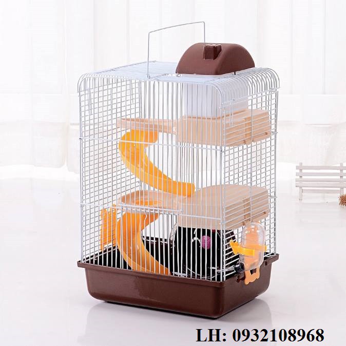 Lồng Hamster – Hoàng tử 3 tầng size lớn đủ màu sắc