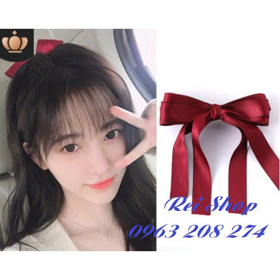 kẹp tóc hình nơ - Kẹp tóc Lolita