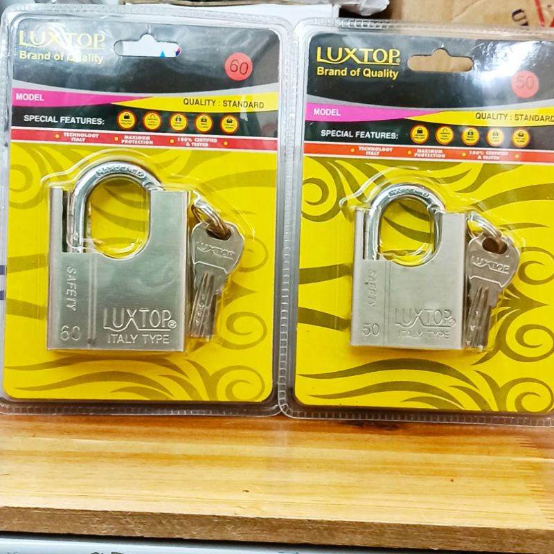[ Giá Hủy Diệt ] Ổ khoá chống cắt LUXTOP 6cm