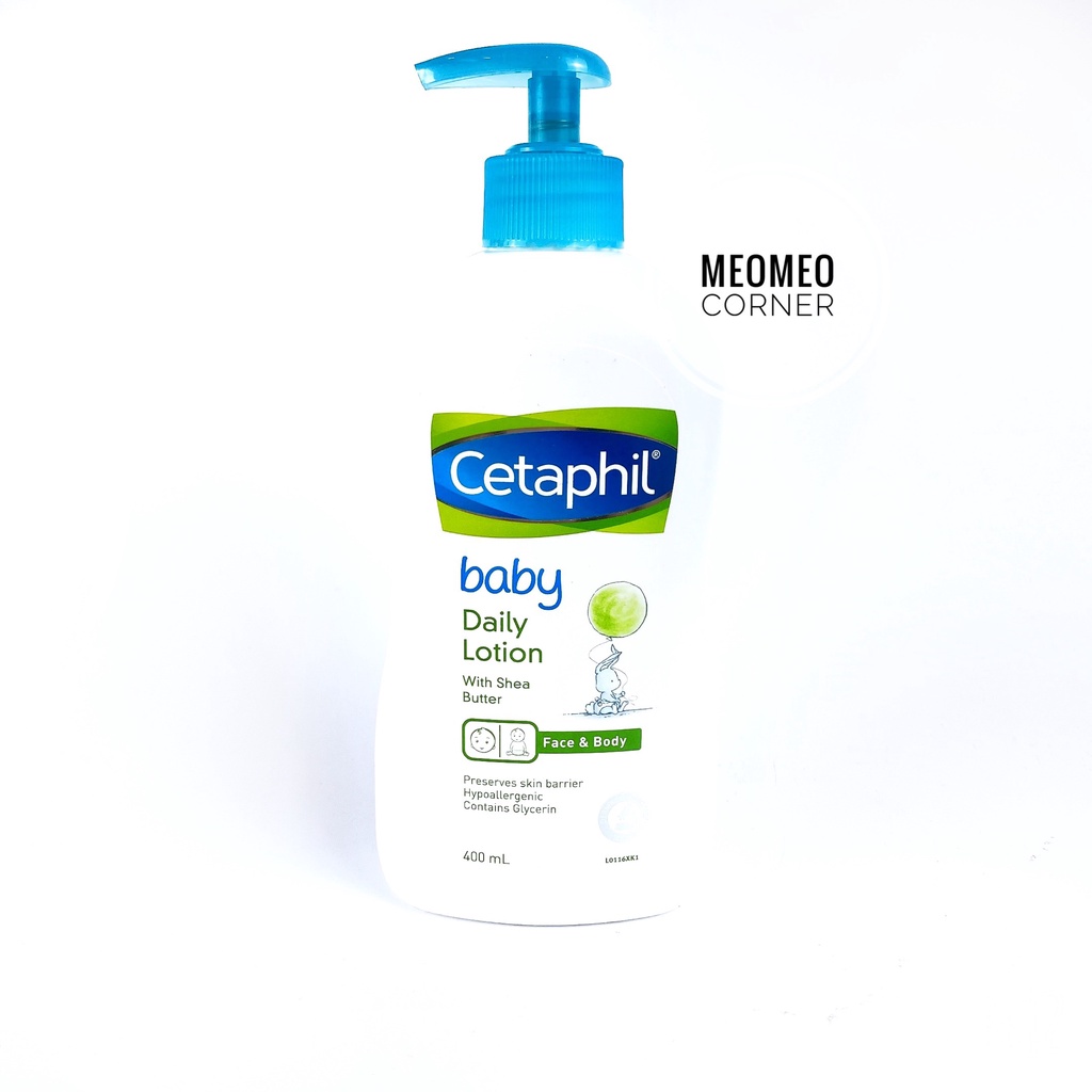 Dưỡng Thể Cetaphil Baby Daily lotion with shea butter cho bé Úc