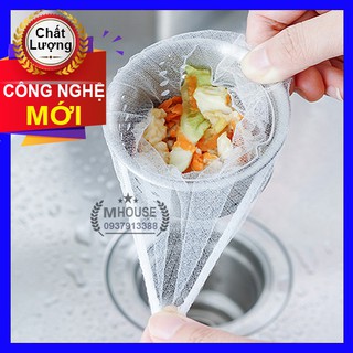 Combo 300 túi lọc rác,túi rác bồn rửa chén,chặn rác thoát nước