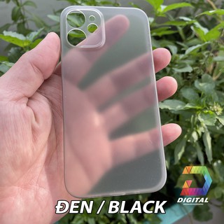 Combo 2 Ốp Lưng Trong Nhám Unibody iPhone 12 Mini Siêu Mỏng
