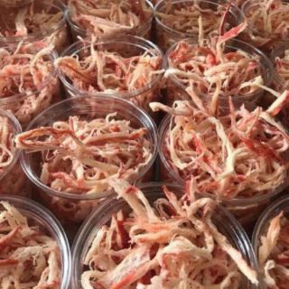 Mực một nắng hấp nước cốt dừa