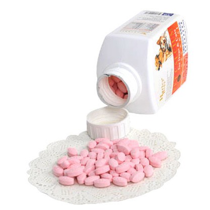 [Mã PET50 giảm 10% - tối đa 50K đơn 250K] viên nhai bổ sung canxi cho chó mèo Harley Baby Pet Calcium hộp 458g (458viên)