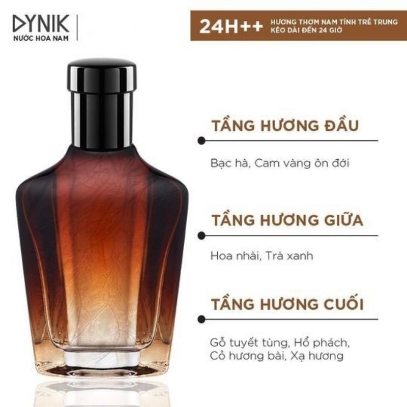(5 MÙI) Nước hoa Nam cao cấp Dynik 50ml | BigBuy360 - bigbuy360.vn