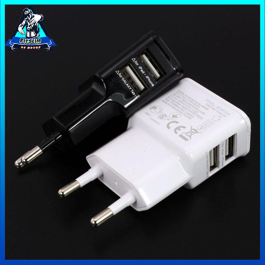 Bộ đổi nguồn Di động Bộ sạc điện thoại di động USB kép Di động Ổ cắm điện Du lịch [8/11]