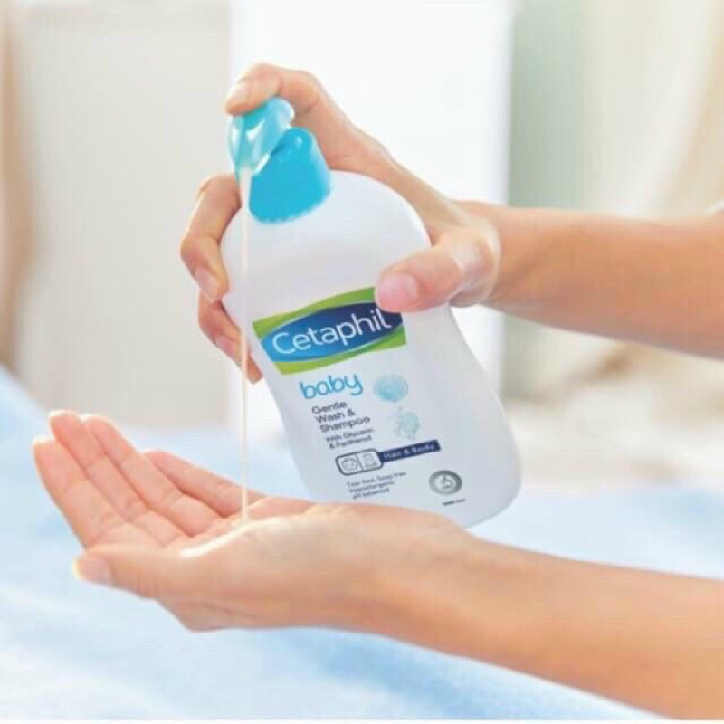 Sữa tắm gội toàn thân Cetaphil có vòi 400ml - Có đầy đủ tem phụ nhập khẩu